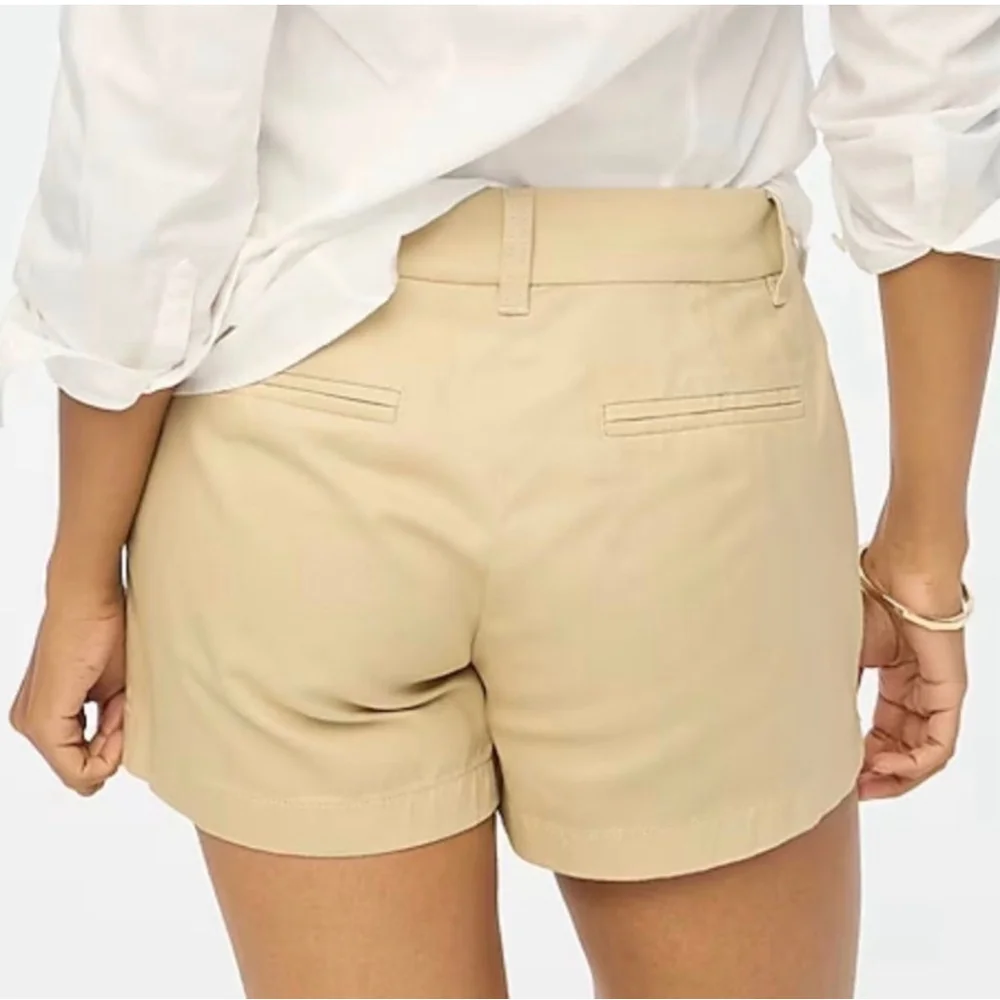J.Crew Light Khaki 5” Classic Chino Shorts - Picture 2 of 8